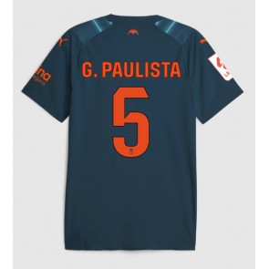 Valencia Gabriel Paulista #5 Koszulka Wyjazdowych 2023-24 Krótki Rękaw